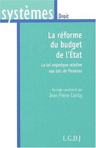 La réforme du budget de l'état