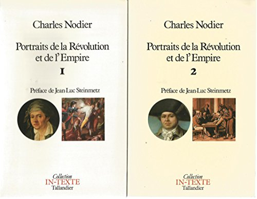 Souvenirs et portraits de la Révolution et de l'Empire. Vol. 1