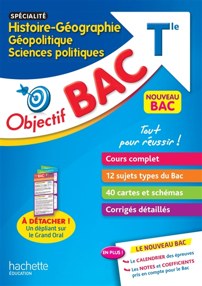 Histoire géographie, géopolitique, sciences politiques terminale spécialité : nouveau bac