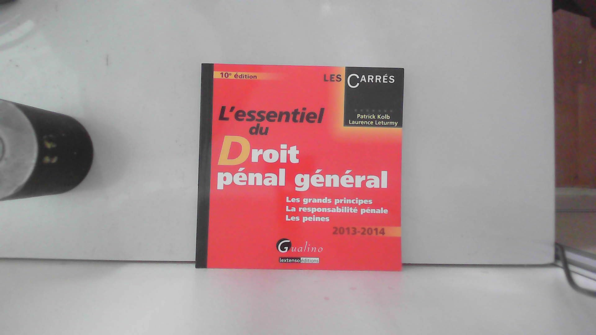 L'essentiel du droit pénal général : 2021-2022