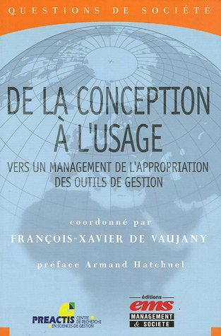 De la conception à l'usage : vers un management de l'appropriation des outils de gestion