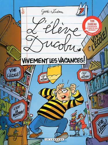 l'elève ducobu  - tome 7 - vivement les vacances ! , livre jeux a