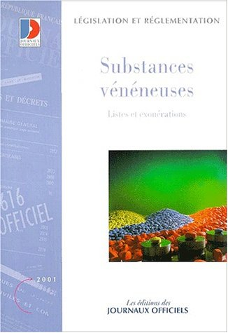 Substances veneneuses destinees a la medecine humaine et veterinaire