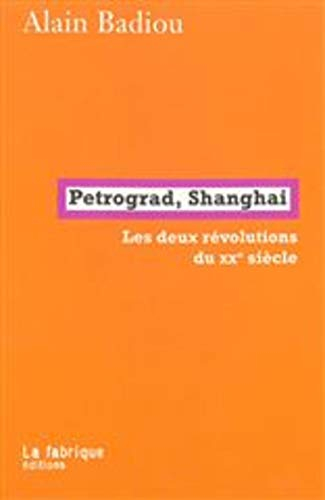 Petrograd, Shanghai : les deux révolutions du XXe siècle