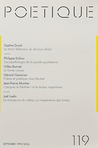 Poétique, n° 119