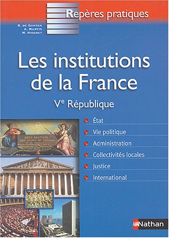 les institutions de france