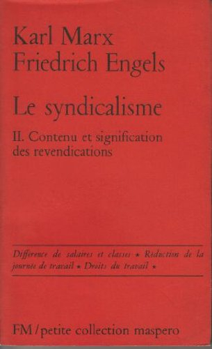 syndicalisme, tome 2