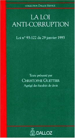 La Loi anti-corruption