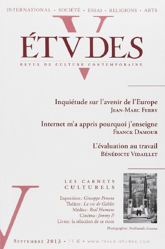 etudes septembre 2013