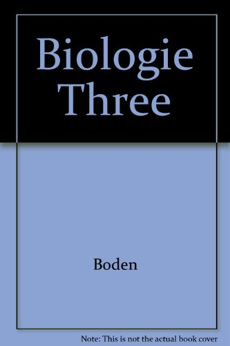 biologie, 3e