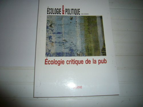 Ecologie critique de la pub