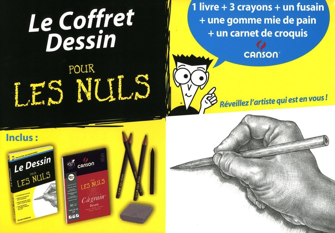 Le coffret dessin pour les nuls