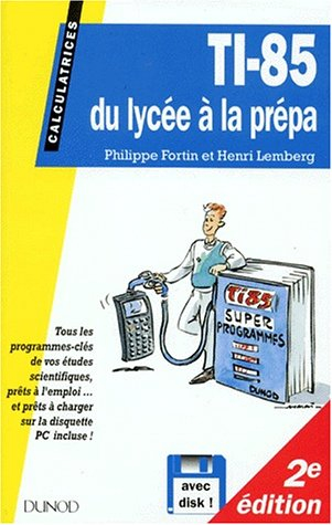 Ti-85 du lycée à la prépa