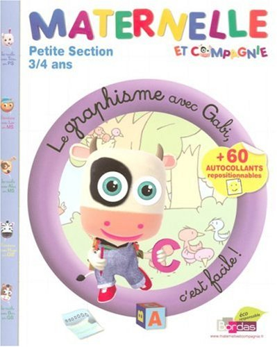 Maternelle, petite section, 3-4 ans : le graphisme avec Gabi, c'est facile !