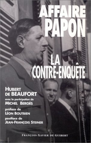 Affaire Papon, la contre-enquête