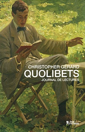 Quolibets : journal de lectures