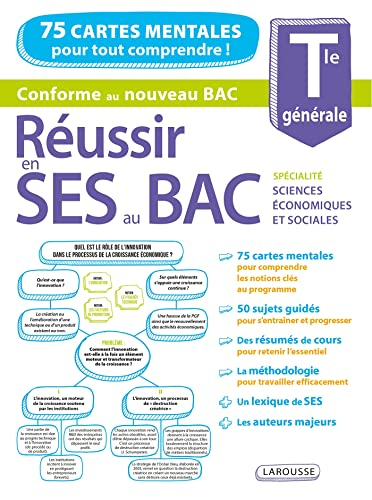 Réussir en SES au bac, spécialité sciences économiques et sociales, terminale générale : conforme au