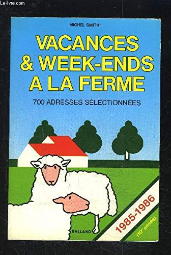 vacances et week-ends à la ferme