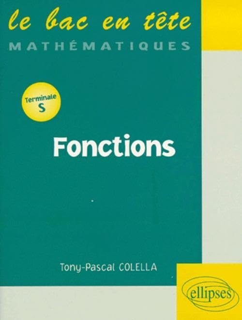 Fonctions, terminale S
