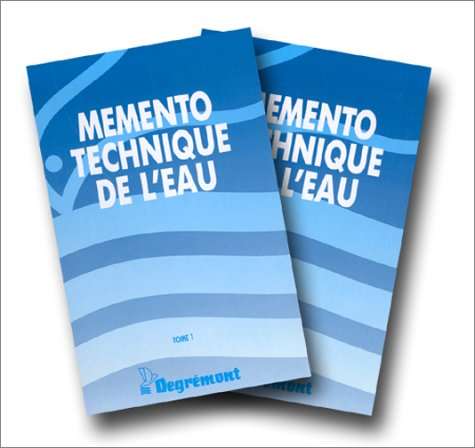 Mémento technique de l'eau