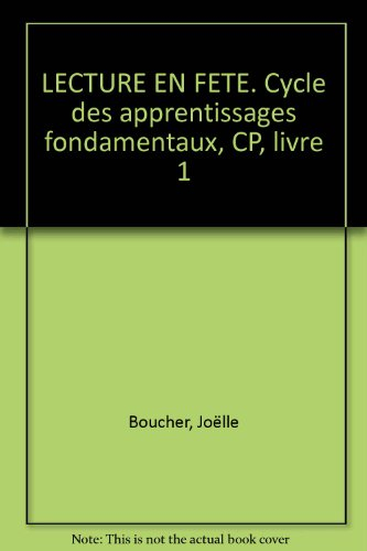 Lecture en fête, CP : livre 1