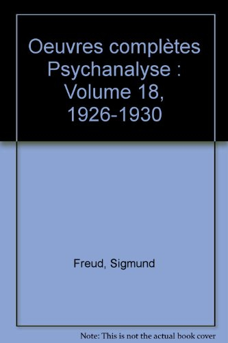 oeuvres complètes, volume 18