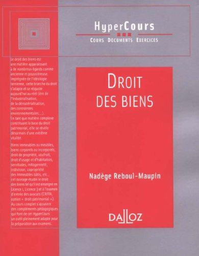 Droit des biens