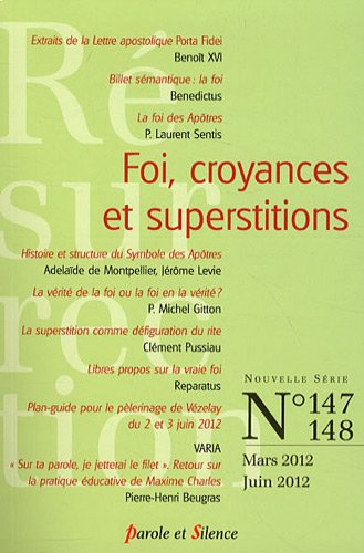 Résurrection, n° 147-148. Foi, croyances et superstitions