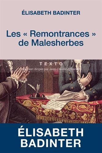 les "remontrances" de malesherbes