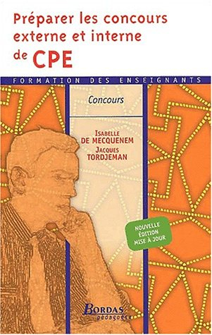 Préparer le concours externe et interne de CPE