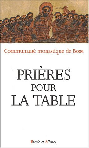 Prières de la table