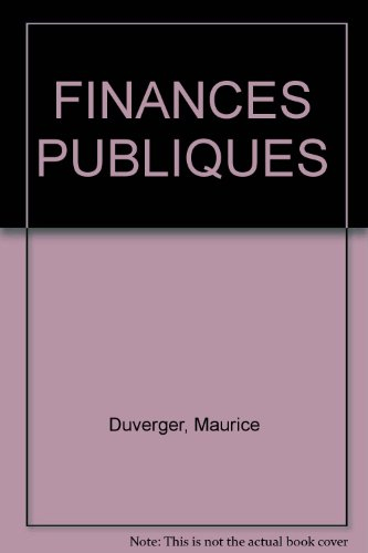 Finances publiques