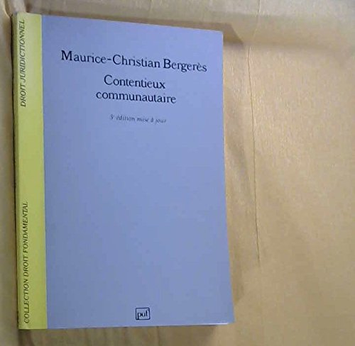 Contentieux communautaire