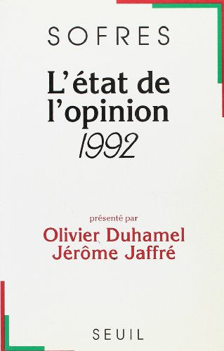 L'Etat de l'opinion : 1992
