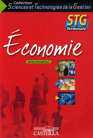 Economie, STG terminale