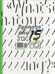 typography 15: the annual of the type director's club