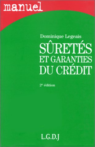 sûretés et garanties du crédit