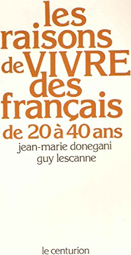 Les Raisons de vivre des Français de 20-40 ans