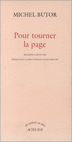 Pour tourner la page : magazine à deux voix