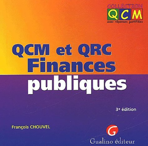 QCM et QRC finances publiques
