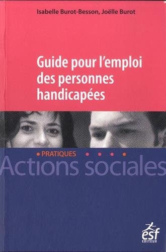 Guide pour l'emploi des personnes handicapées