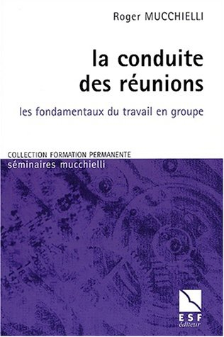 la conduite des réunions