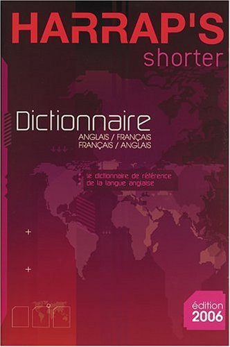harrap's shorter dictionnaire anglais-français/français-anglais