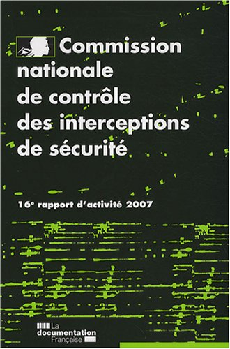 16e rapport d'activité : année 2007