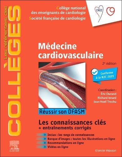 Médecine cardiovasculaire : réussir son DFASM : les connaissances clés + entraînements corrigés