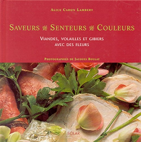 Viandes, volailles et gibiers avec des fleurs