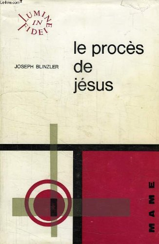 le proces de jesus
