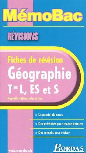 Géographie terminales L, ES, S
