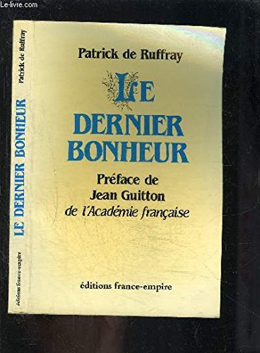 le dernier bonheur