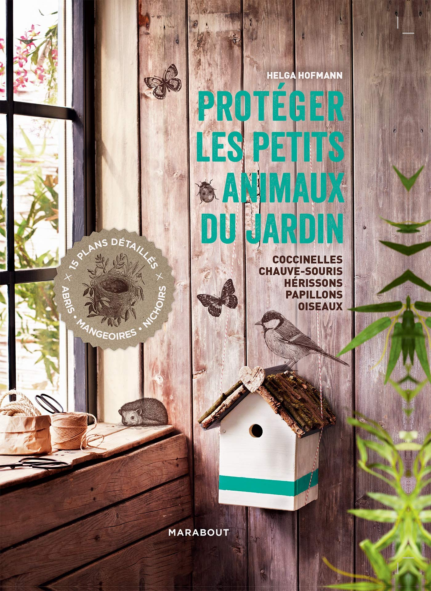 Protéger les petits animaux du jardin : coccinelles, chauves-souris, hérissons, papillons, oiseaux